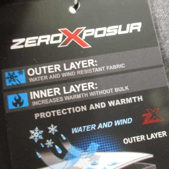 ZeroXposur Jacket Girls XL Heather Gray Fleece Midweight Hooded Winter Coat‎ NWT - Picture 8 of 13